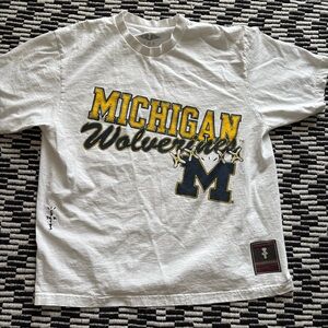 Mitchell & Ness X Cactus Jack Michigan Shirt